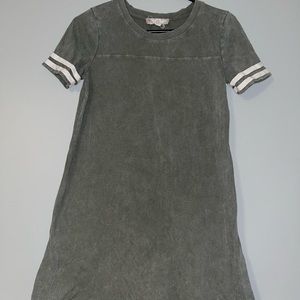 Green dress casual